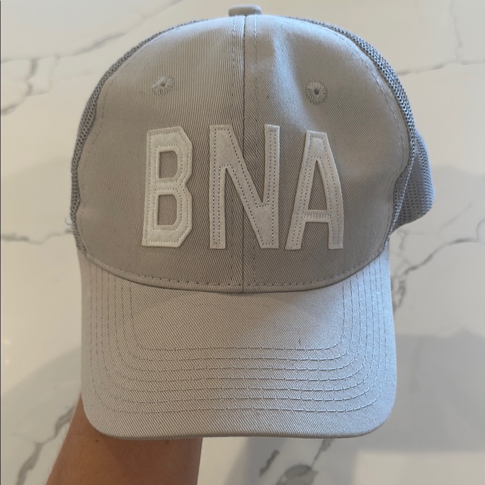 Aviate BNA Nashville Gray Mesh Back Hat